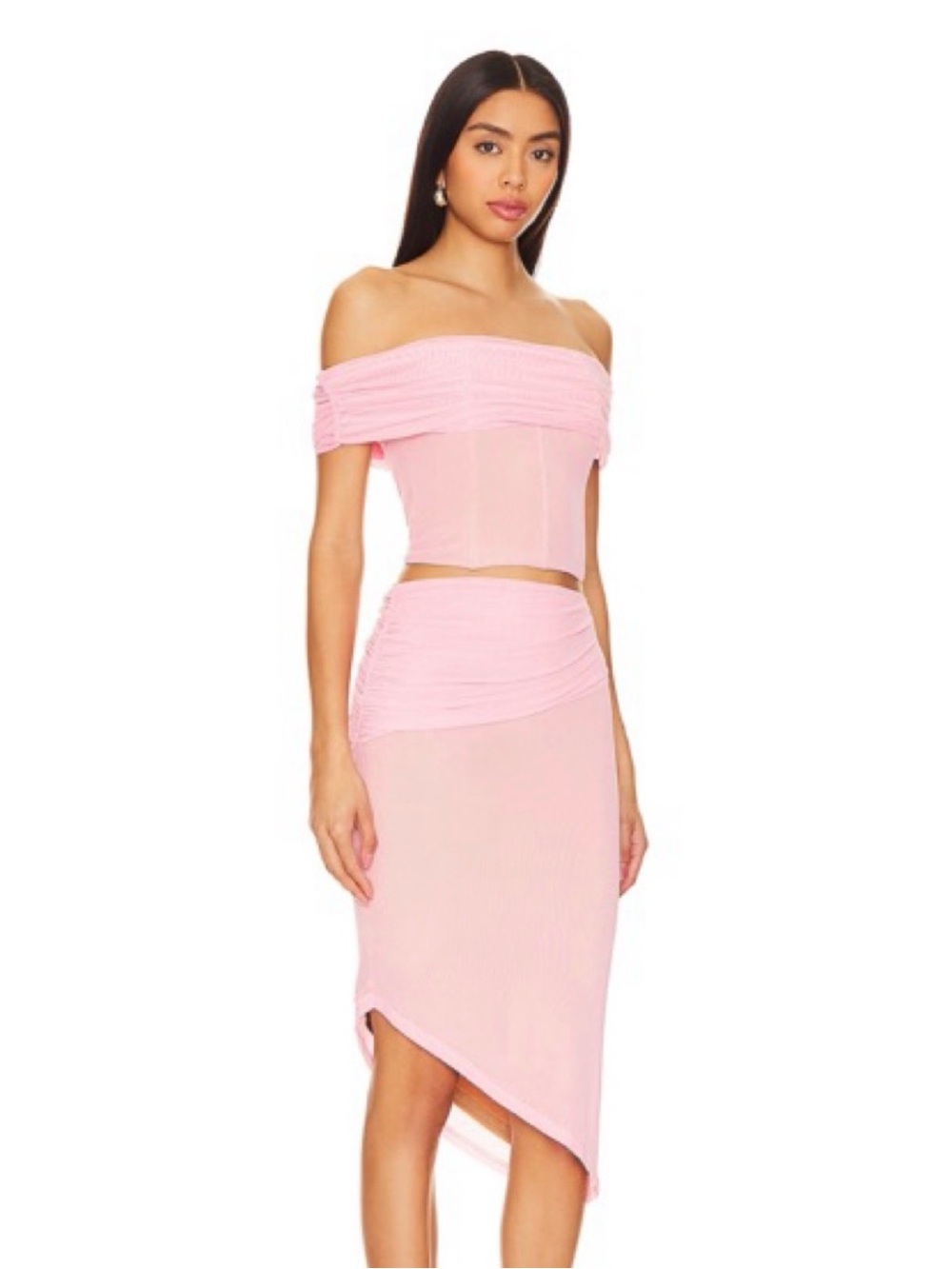 superdown Soft Pink Skirt Set